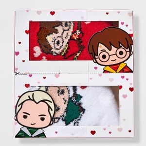 Women's Harry Potter Cozy Crew Socks 2 Pair NEW